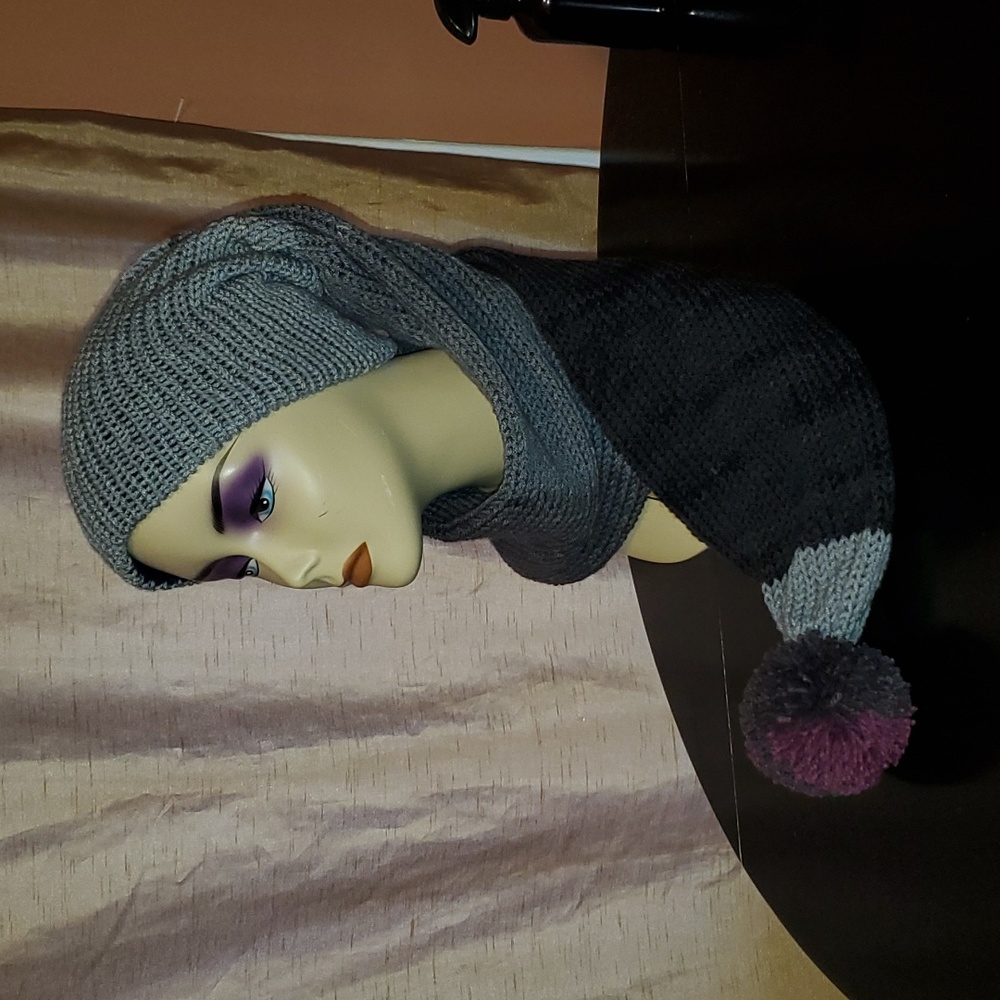 Unisex Hat Scarf - Handmade
